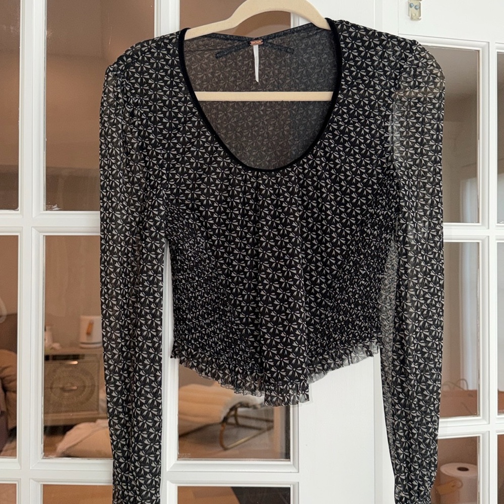 Free People Bow Top